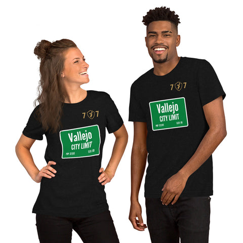 Vallejo Short-Sleeve Unisex T-Shirt