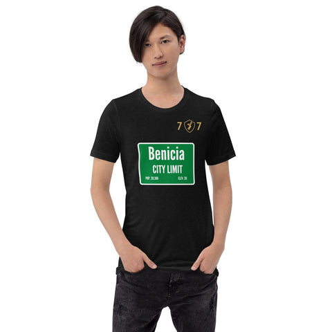 Benicia Short-Sleeve Unisex T-Shirt